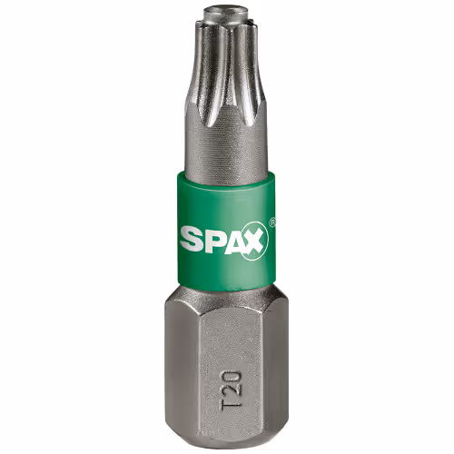 T-20 Spax T-Star Plus Drive bit. 25mm. Pack of 5.