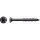 4 x 45mm Black stainless steel screw. SPAX BLAX small head. Qty 100