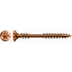 4.5 x 50mm Facade screw with fixing thread. Antique colour. 304 Stainless. Qty 500.
