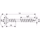 4.5 x 60mm Chipboard Flooring Screw. Qty 500.