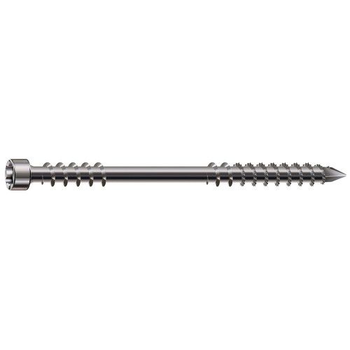 8mm x 120mm 316 Stainless Boardwalk Screw. Qty. 50
