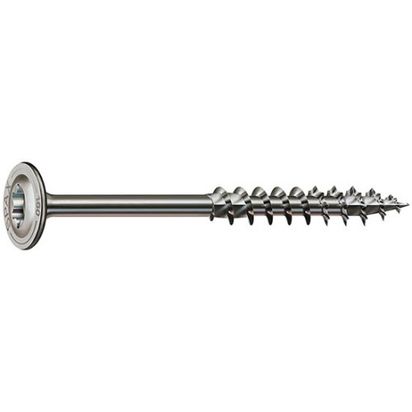 6 x 100 Stainless Washer head. Qty 100.