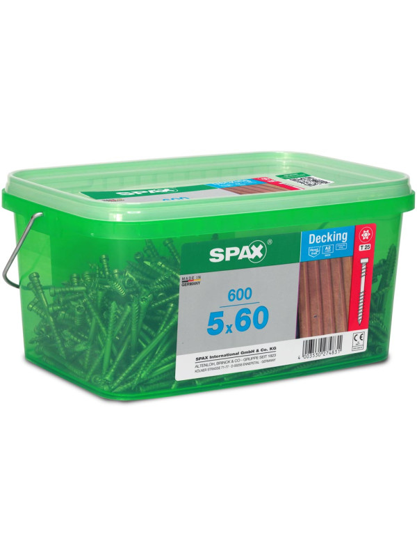 60mm 10G 304 Stainless Decking Screws Value Pack. Qty. 600
